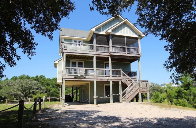 4x2130, Carolina Hideaway- Soundside, Wild Horses, Secluded, Screened Porch