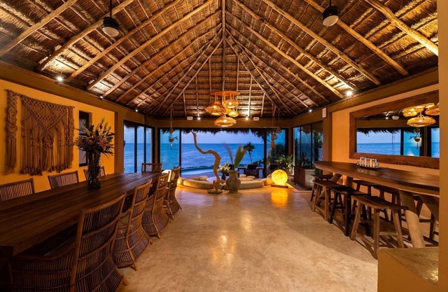 5 bedroom oceanfront villa rental - Tulum, Riviera Maya