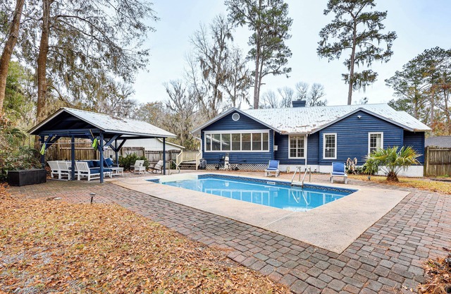 6 Mi to Dtwn Brunswick: Home w/Pool & Fire Pit!