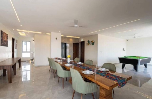 6BHK Delight -Mountain View/Steam Room/CricketTurf