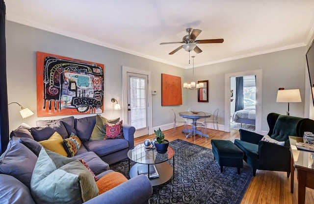 800 Magnolia: 3 Units, Chic 6BR w/Porch