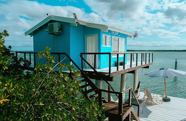 A Cabin On a Pier