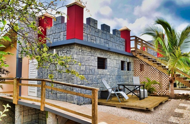 A castle apartment with a Caribbean flair