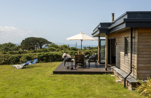 A contemporary eco-home, with breath-taking countryside views.
