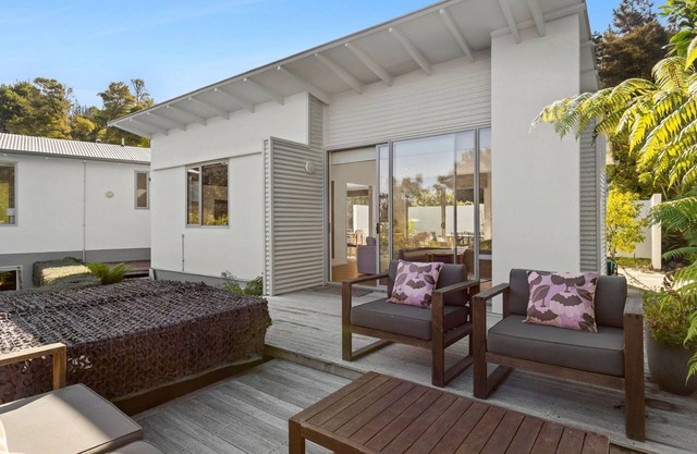 A contemporary family home with amazing outdoor spaces and close to the beach