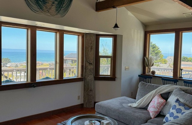 A Craftsman's Masterpiece with Ocean Views and Hot Tub
