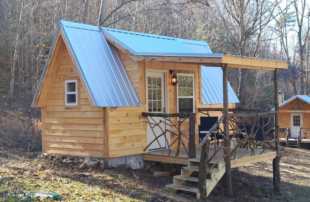 A-Frame Hideaway at Buckridge Mountain Resort - Sleeps 3 with unique bath house