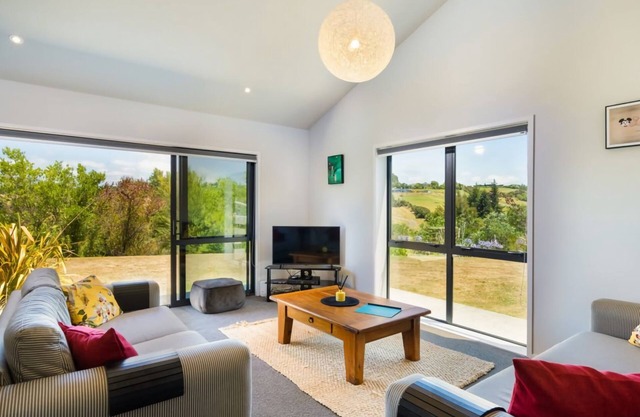 A great family home in a semi rural location close to Ruby Bay Beach and Mapua Village