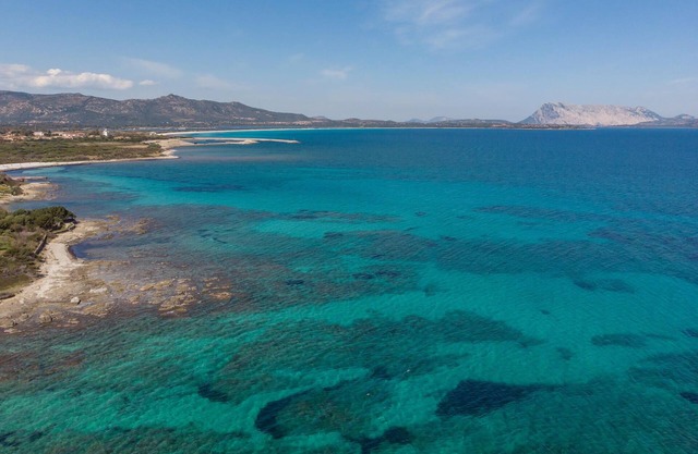 A simple vacation apartment in Sardinia with outdoor pool.
