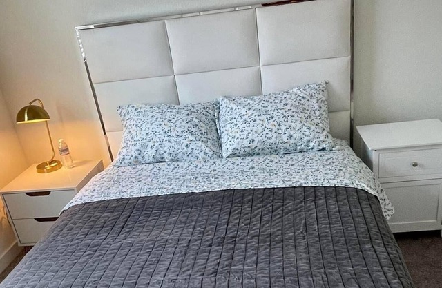 A2- Roseville cozy guest room with queen bed