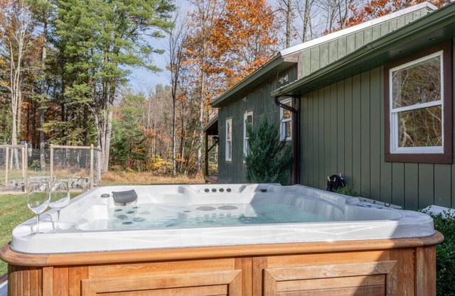 Adorable Cottage w/Hot Tub, Pond, and Rain Deck