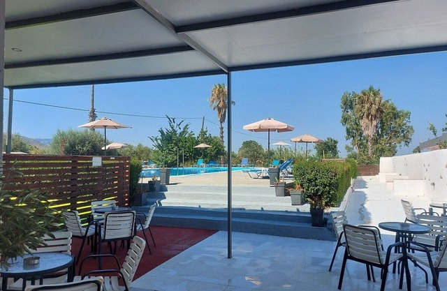 Aegean Pearl 9 minutes walk from Tigaki beach.