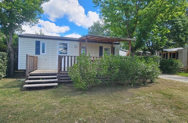 Air-conditioned mobile home for 6 people