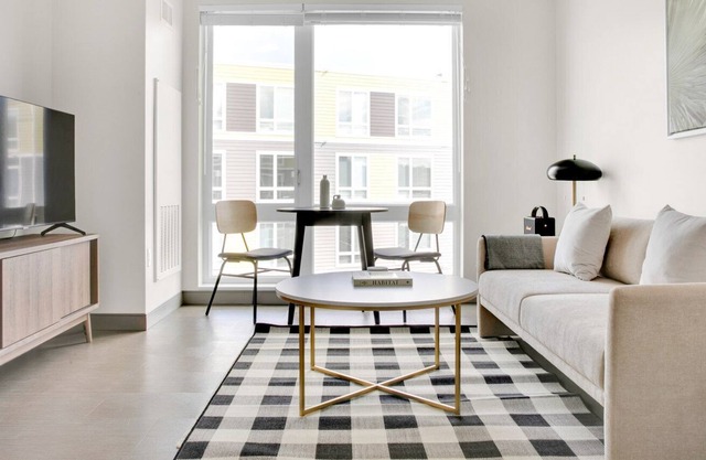 Airy Jamaica Plain Studio w/ Gym & W/D, near Orange Line, by Blueground