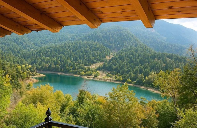 Aithra Luxury Suites, Junior Lakeview Suite