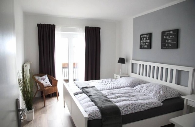 Alpine paradise apartment with balcony and view