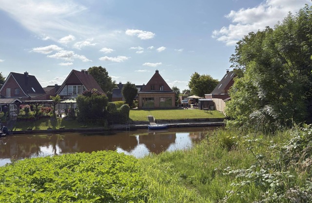 Am Tief - Holiday home on the canal on 140sqm for up to 7 people and dogs!