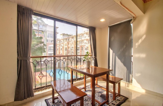 Amazing Pool View 2BHK Apartment Candolim Goa