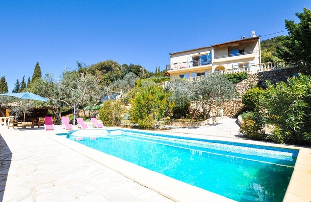 An authentic huge vacation home with pool and relaxing atmosphere.