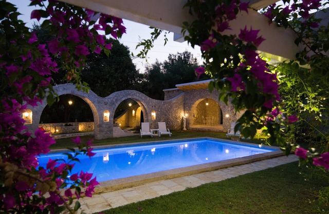An old olive press villa with breathtaking panoramic views