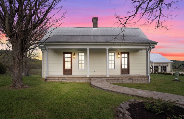 An Upscale 1800's Reset Retreat on Private Acreage with Breathtaking Views