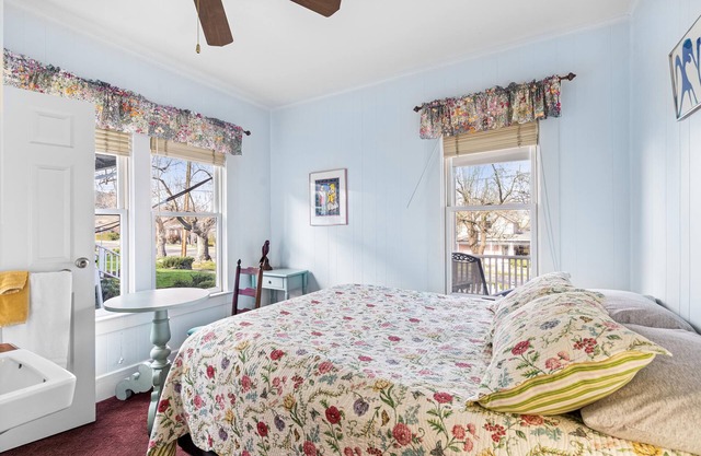Anne Hathaway, 8 bedrooms, 9 bathrooms, a commercial kitchen and dining room.