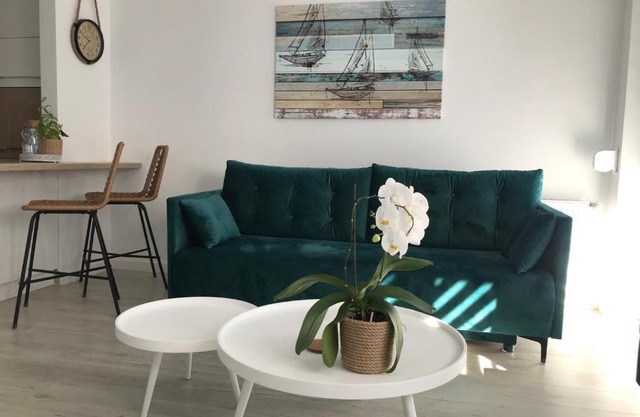 Apartament Turkus z ogrodem