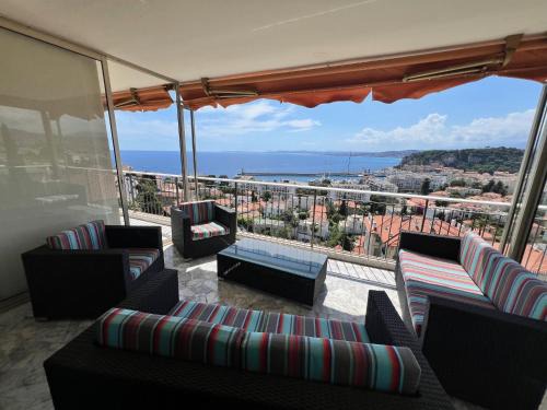 ApartHotel Riviera - TERRASSE DES AGAVES - Amazing Sea View Nice Côte d'Azur
