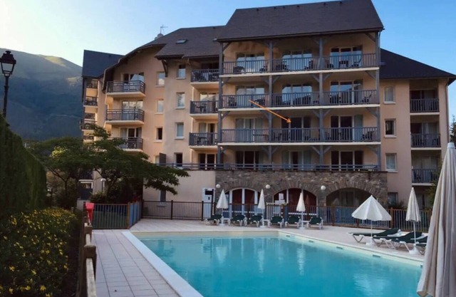 Apartment 203 mountain view Residence Les Rives de l'Aure.