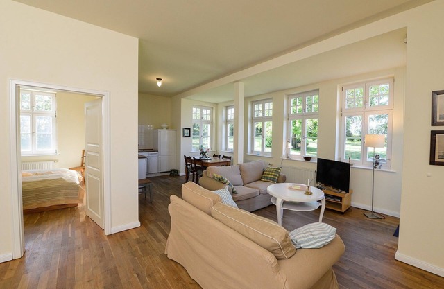 Apartment 4 for 4 people on the water - Gut Grubnow Rügen