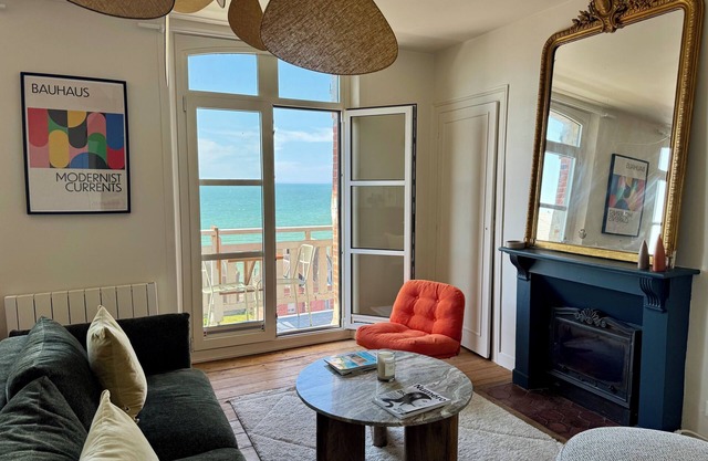 Apartment Aloyse, sea view Ault