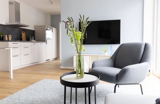 Apartment 'Backbord' with Balcony and Wi-Fi