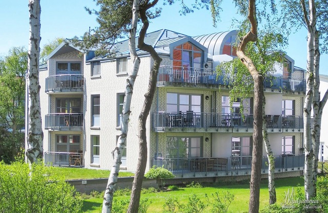 Apartment directly on the beach, balcony with sea view - Dünenresidenz FeWo Windjammer
