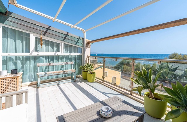 Apartment 'Elvi Suite Sea View' with Sea View, Private Terrace and Air Conditioning