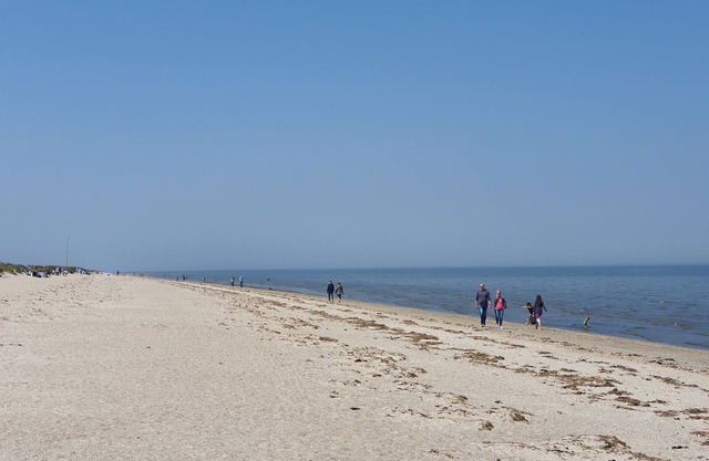 Apartment 'Ferienwohnung 25 Strandkorb, 50 Qm' with Sea View, Balcony and Wi-Fi