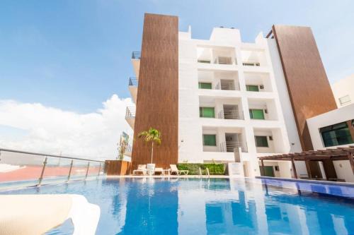 Apartment for 6 on the first floor with pool