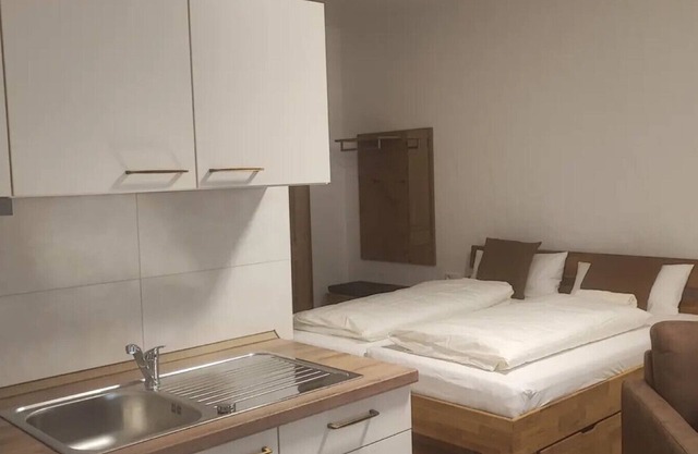 Apartment in A Hotel 'Einhorn' with Mountain View, Shared Terrace and Wi-Fi