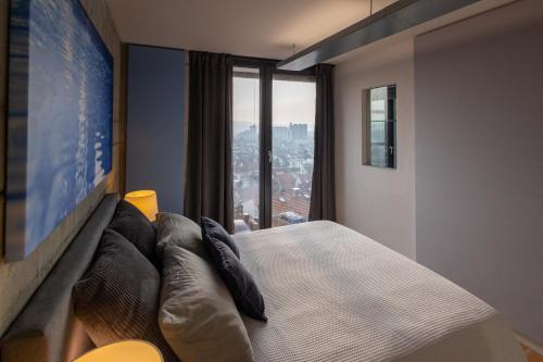 Apartment "Little Manhattan" - Business-27 qm-ruhig-Parkplatz-Arbeitsplatz-Aussicht