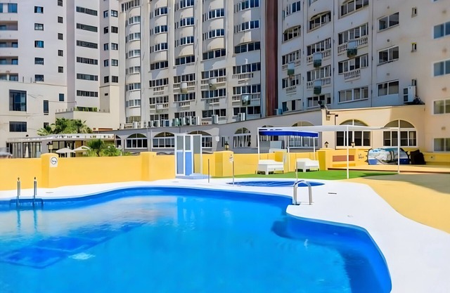Apartment 'Marinador Josmar' with Sea View, Shared Pool and Air Conditioning