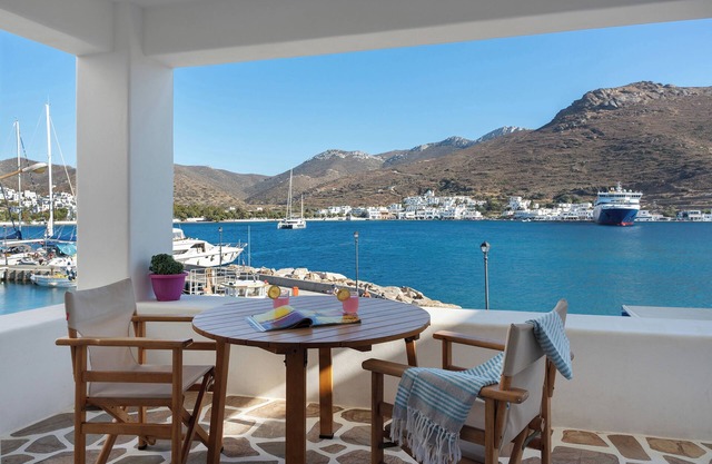 Apartment 'Nicolas House 2' with Sea View, Private Terrace and Air Conditioning