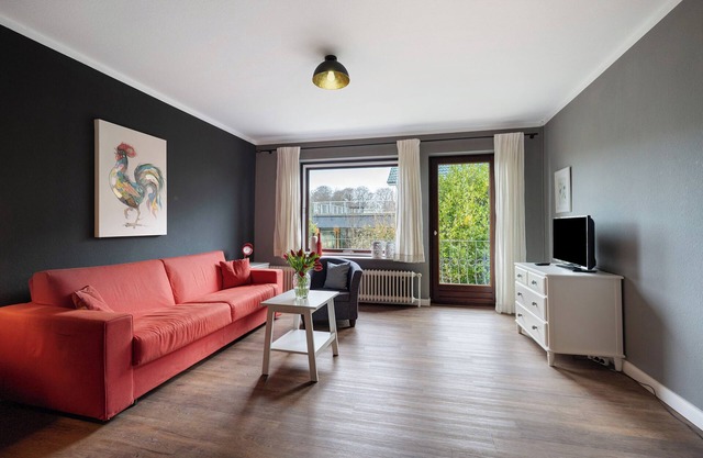 Apartment 'Ostseeblick Fewo 6' with Private Terrace, Balcony and Wi-Fi