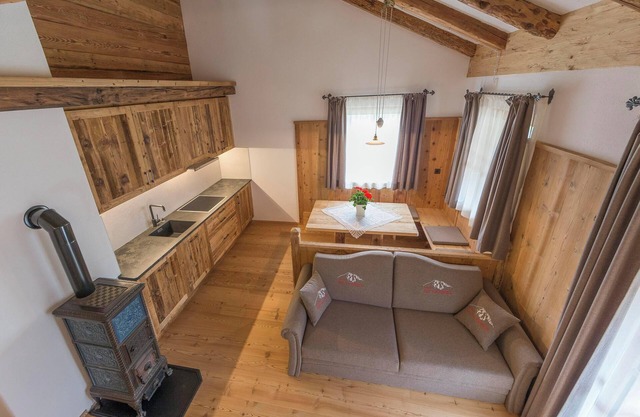Apartment Piz da Peres - Piz da Peres with Mountain View, Pool, Sauna, Wi-Fi & Garden