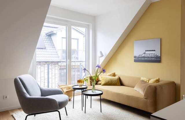 Apartment 'Strandroggen' with Balcony and Wi-Fi