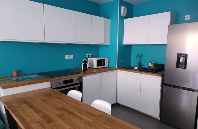 Apartment with secure parking