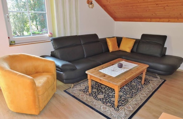 App Zirbenblick mit Wohnzimmer - Appartement Haus Kremser