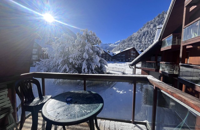 Appartement aux Pieds des Pistes Avec Terrasse Plein sud