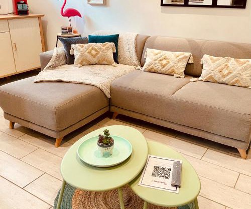 Appartement de 45 m2 en rez-de-villa avec jardin