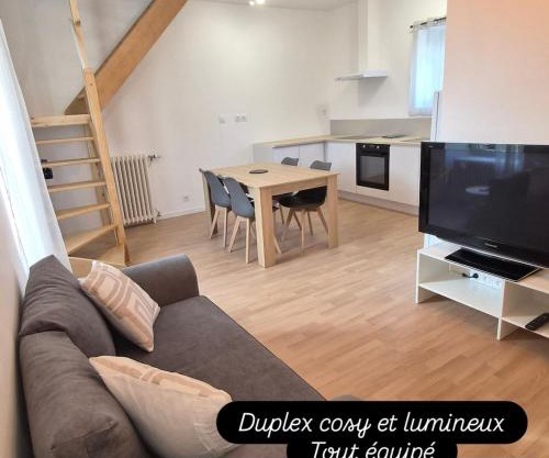 Appartement Duplex cosy neuf en plein centre