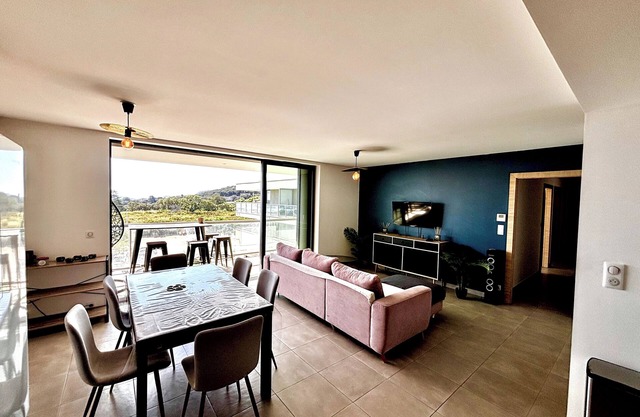 Appartement T3 Vue Mer🌊 Exposé Est- Levé de Soleil 5min des Plages