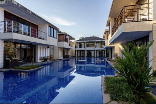 AquaSol Luxe Villa Olympic Pool Assagao North Goa
